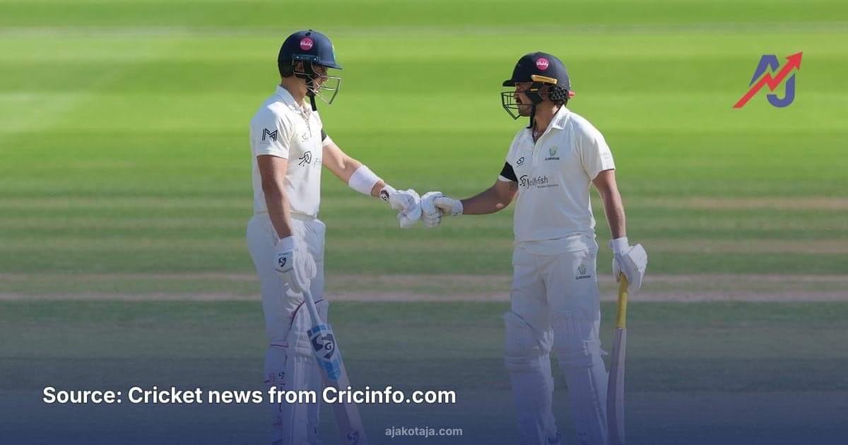 Asa Tribe and Kiran Carlson put Glamorgan in command against Essex