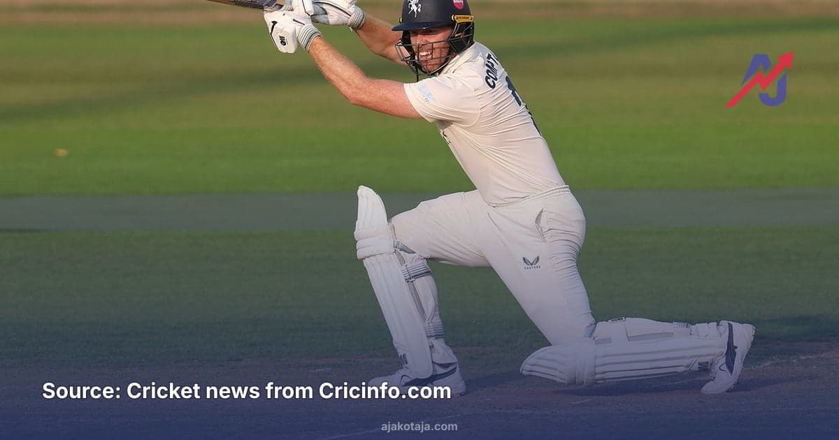 Ben Compton scores 126 to lead Kent against Gloucestershire