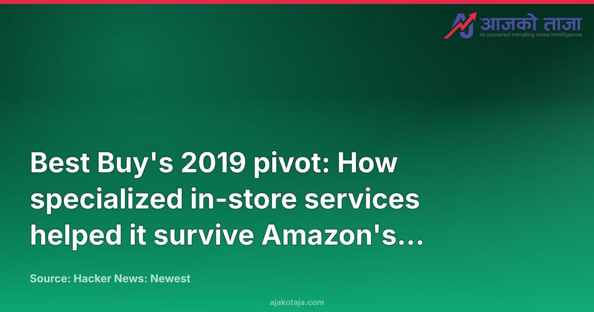 Best Buy's 2019 pivot: How specialized in-store services helped it survive Amazon's growth