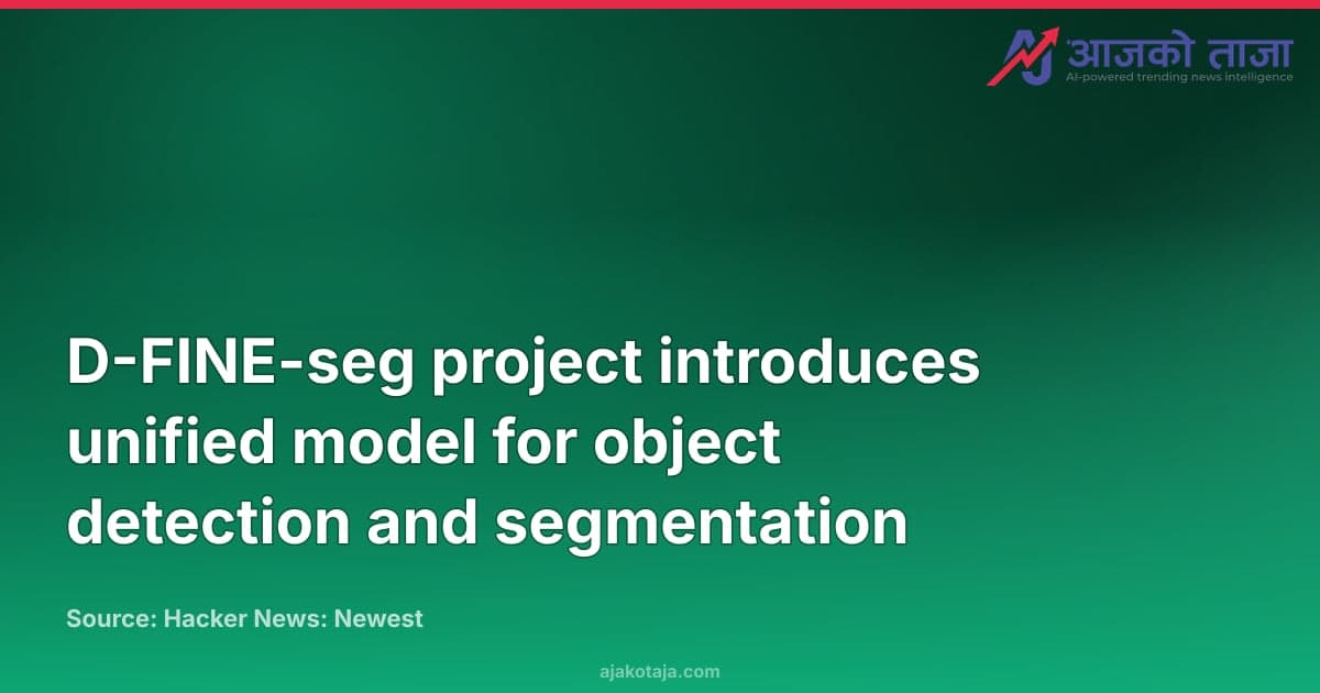 D-FINE-seg project introduces unified model for object detection and segmentation