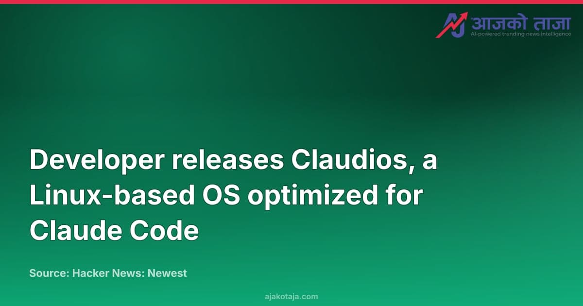 Developer releases Claudios, a Linux-based OS optimized for Claude Code