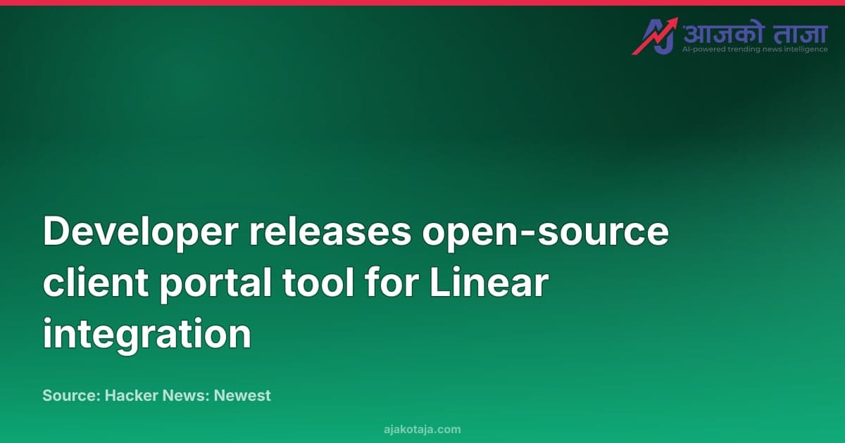Developer releases open-source client portal tool for Linear integration