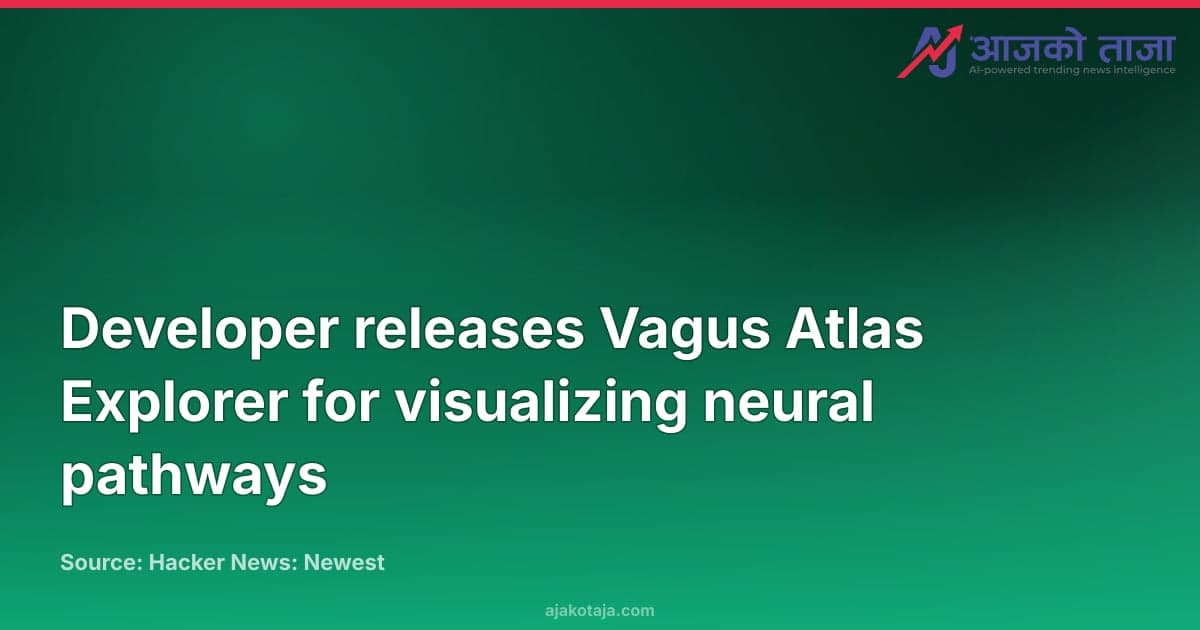 Developer releases Vagus Atlas Explorer for visualizing neural pathways