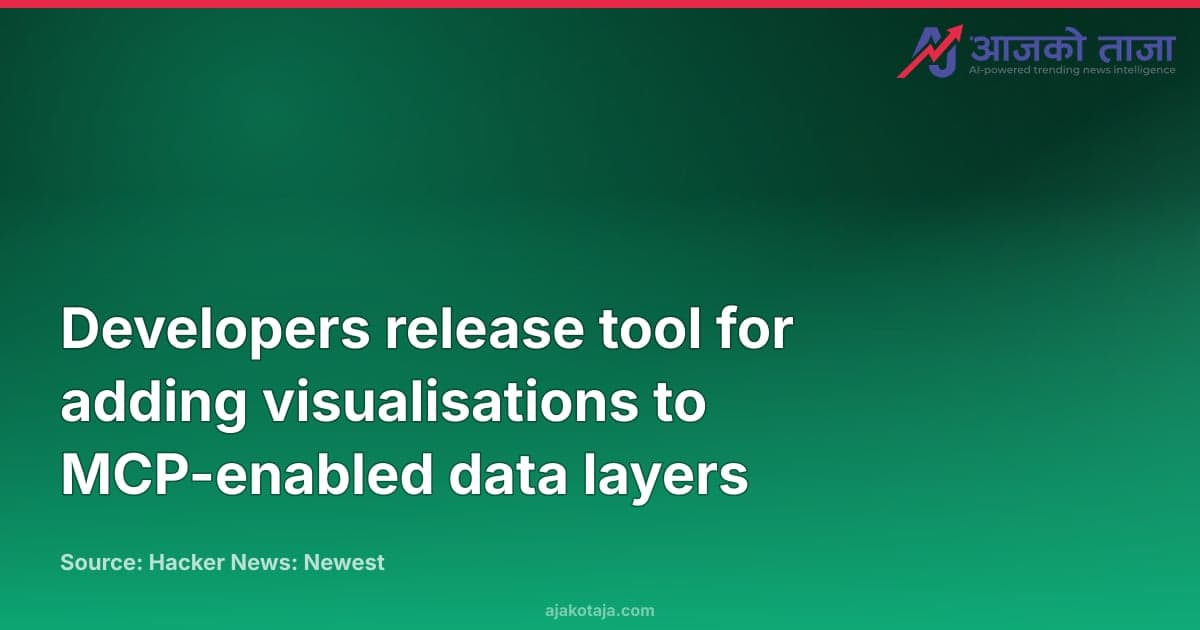 Developers release tool for adding visualisations to MCP-enabled data layers