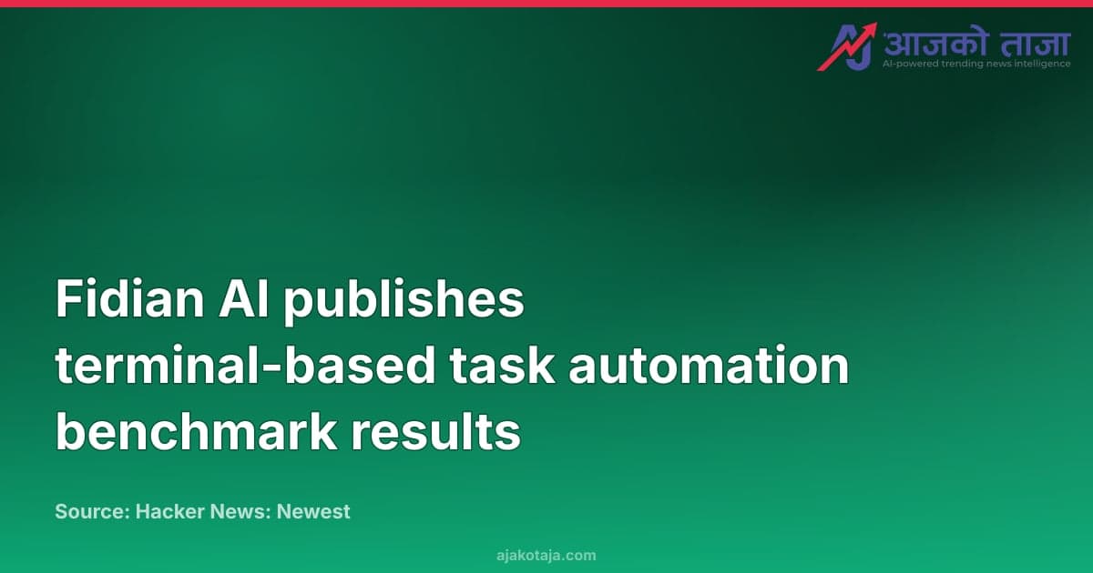 Fidian AI publishes terminal-based task automation benchmark results
