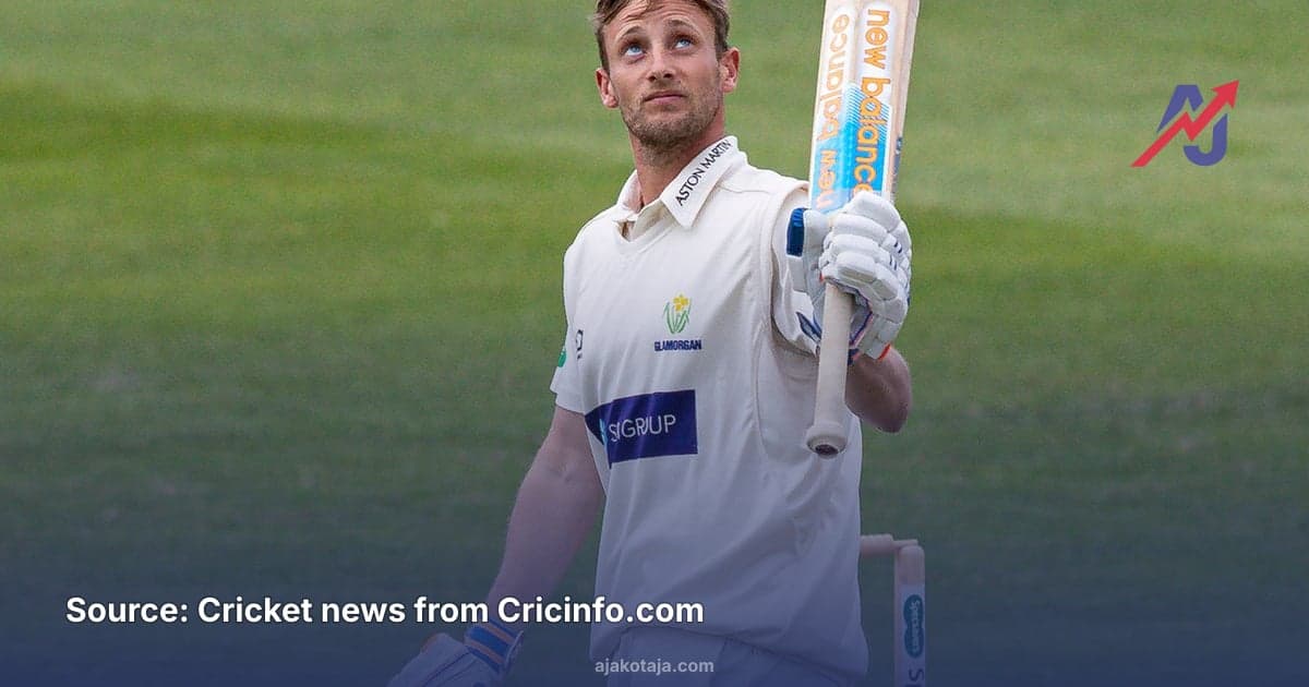 Glamorgan batter Billy Root to retire at end of 2026 season