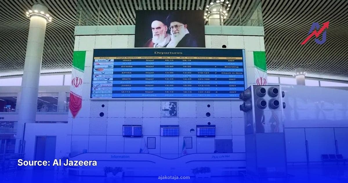 Iraq suspends flights from Iran following new US aviation sanctions