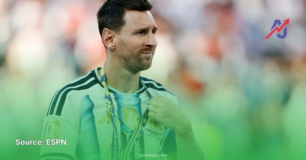 Lionel Scaloni suggests timing is right for Lionel Messi's international farewell