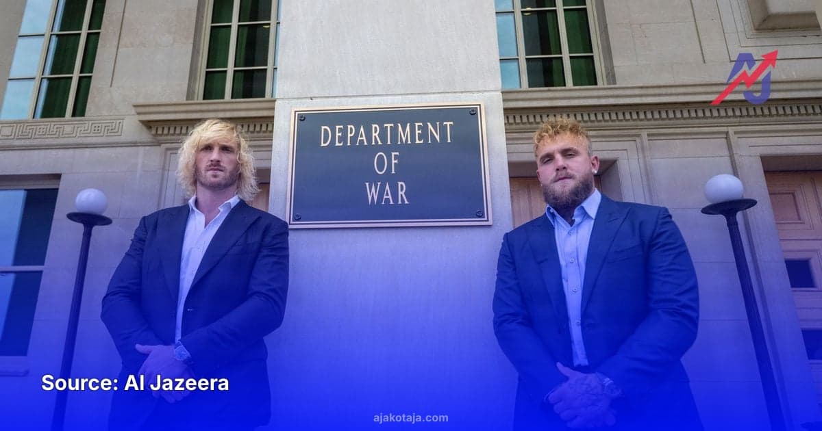 Logan and Jake Paul visit to Pentagon draws public backlash