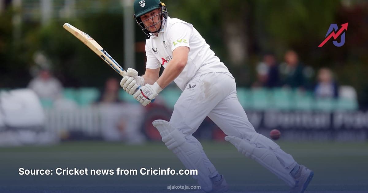 Matthew Waite leads Worcestershire recovery against Derbyshire