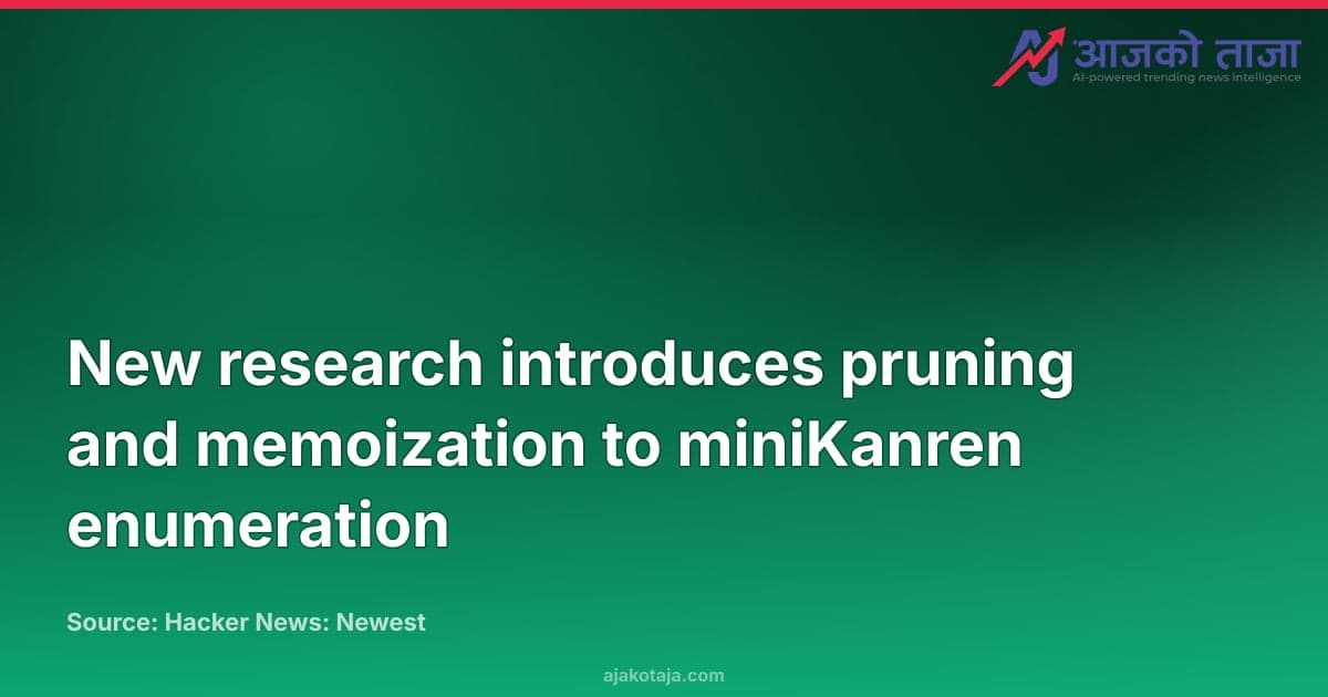 New research introduces pruning and memoization to miniKanren enumeration