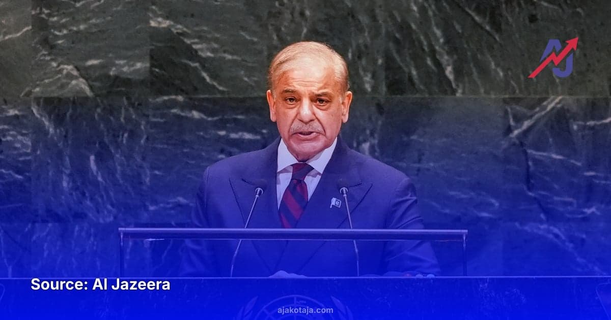 Pakistan Prime Minister Shehbaz Sharif warns Houthi threats to holy sites are a 'red line'