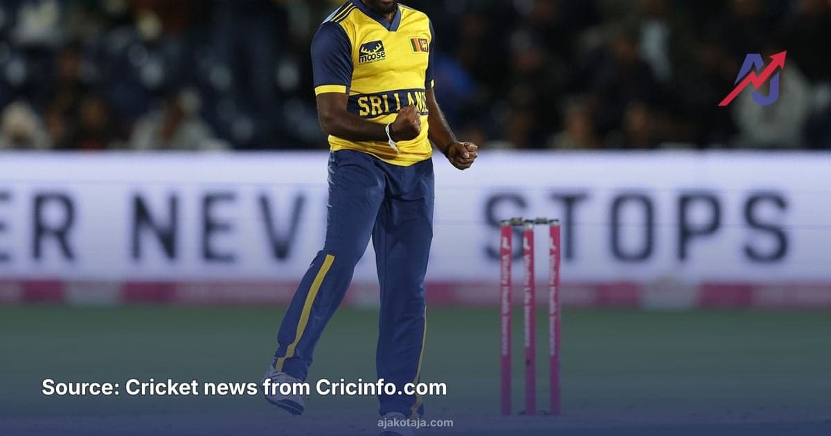 Sri Lanka beats England by 16 runs at Headingley to level ODI series
