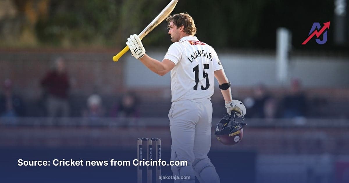 Tom Lammonby hits century as Somerset trails Surrey by 200 runs