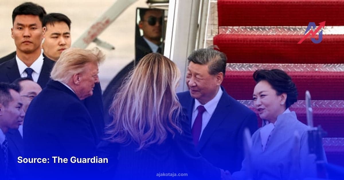 Trump and Xi Jinping hold state visit to address AI and bilateral tensions