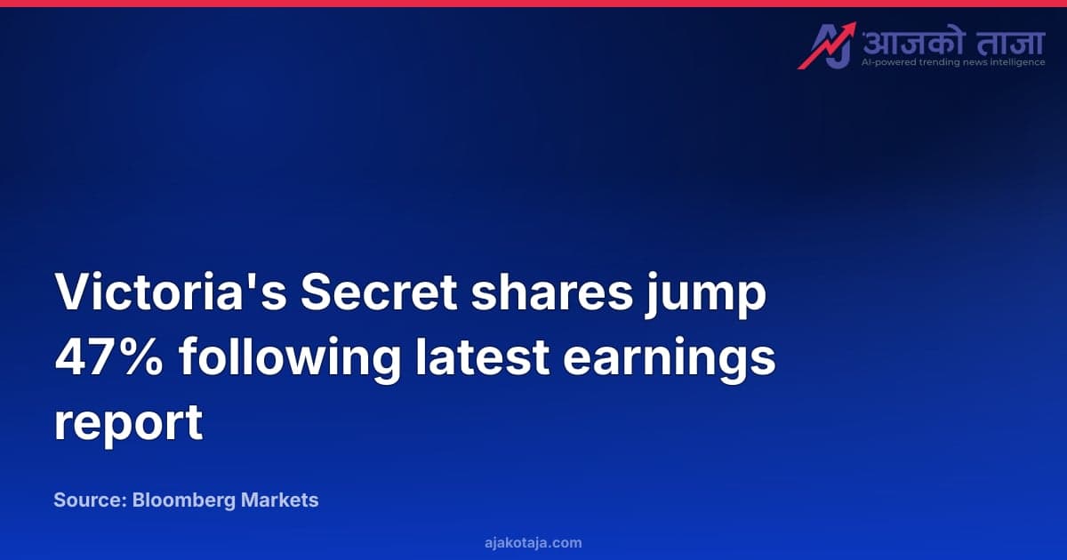 Victoria's Secret shares jump 47% following latest earnings report