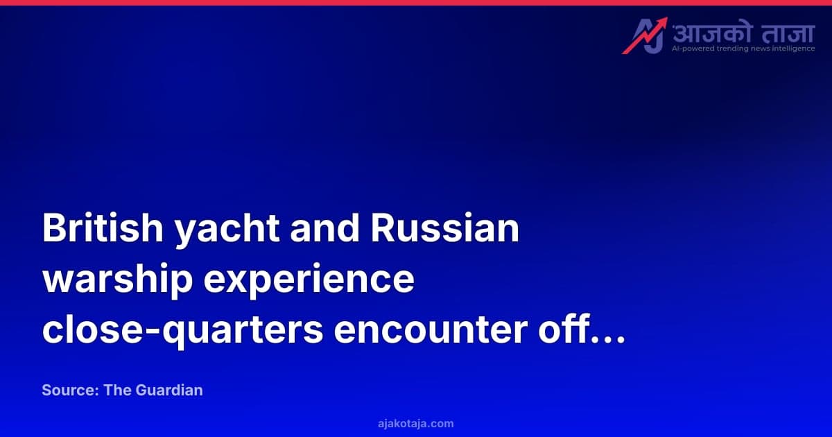 British yacht and Russian warship experience close-quarters encounter off Isle of Wight