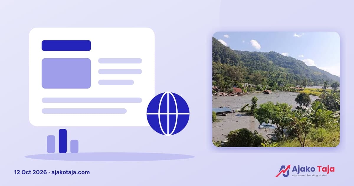 Budhi Gandaki flooding damages water projects and isolates Gorkha villages