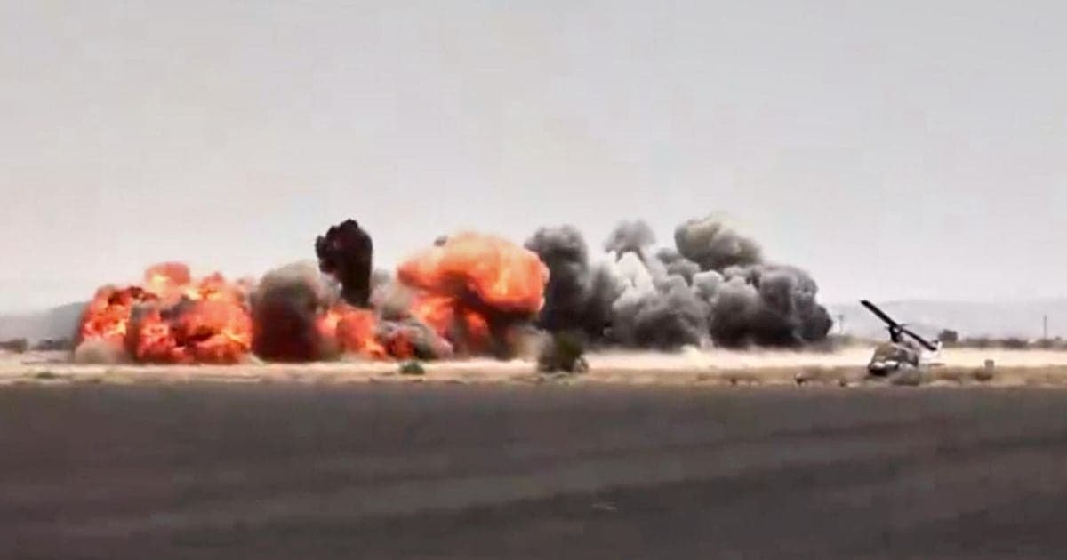 Explosions rock Sanaa as Houthis and Saudi forces exchange strikes
