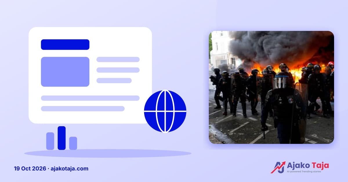 France reports over 1,800 arrests following violent cost-of-living protests