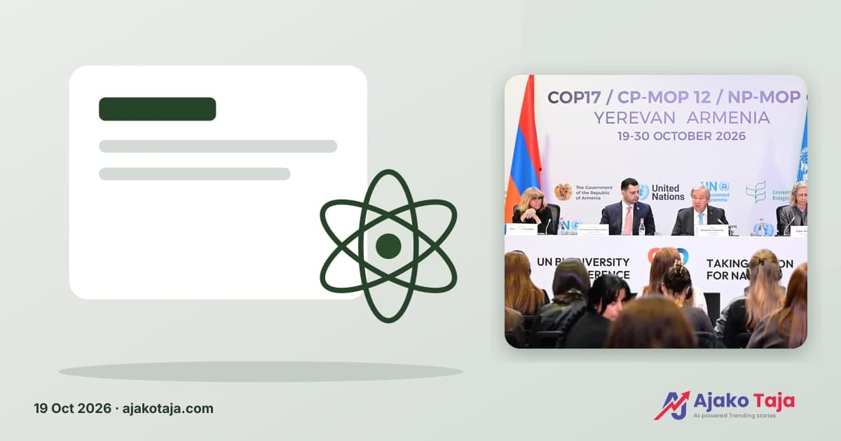 Global delegates gather in Yerevan for COP17 biodiversity summit