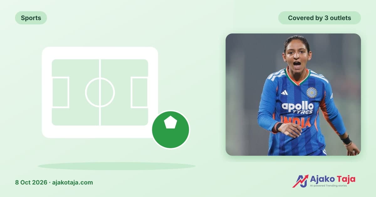 Harmanpreet Kaur steps down as India captain across all formats