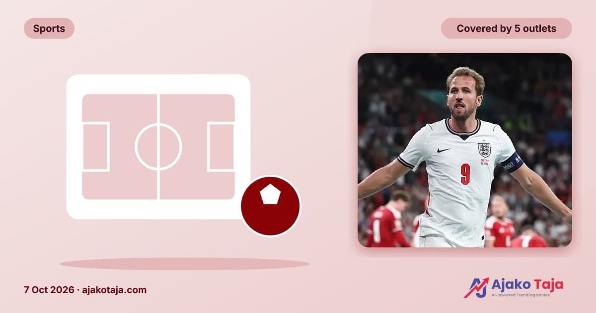 Harry Kane equals England appearance record with brace in win over Czechia