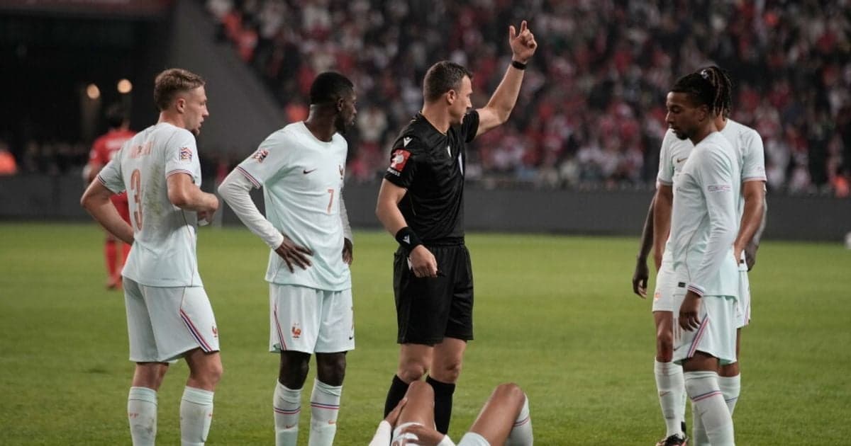 Kylian Mbappe to miss France match against Belgium due to knee injury