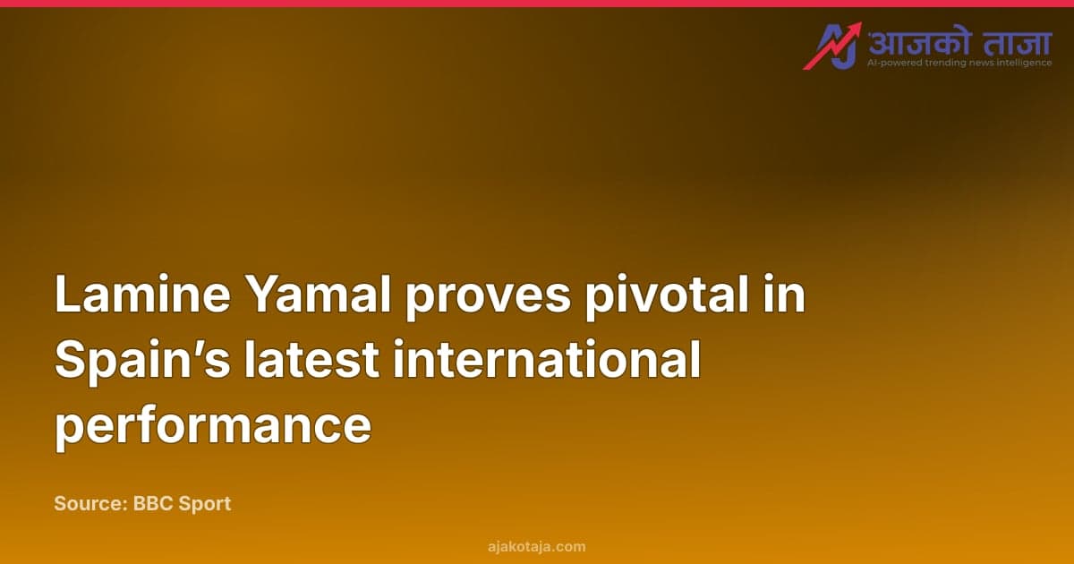 Lamine Yamal proves pivotal in Spain’s latest international performance