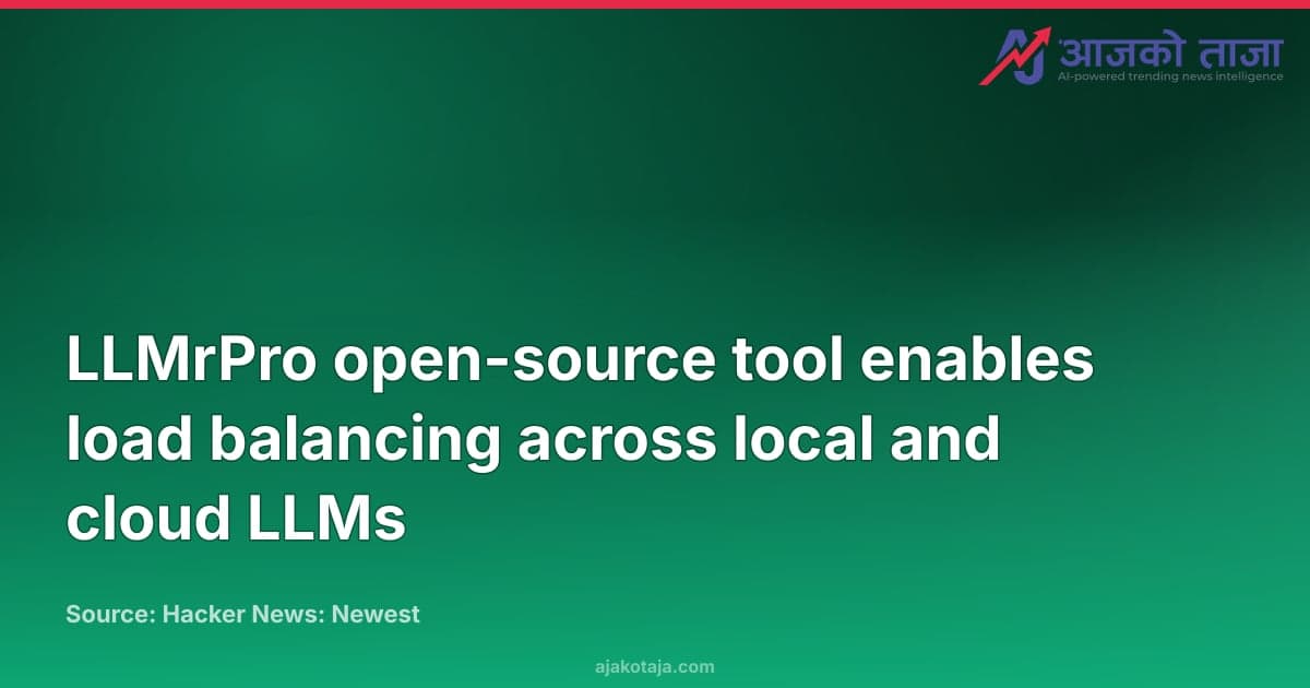 LLMrPro open-source tool enables load balancing across local and cloud LLMs