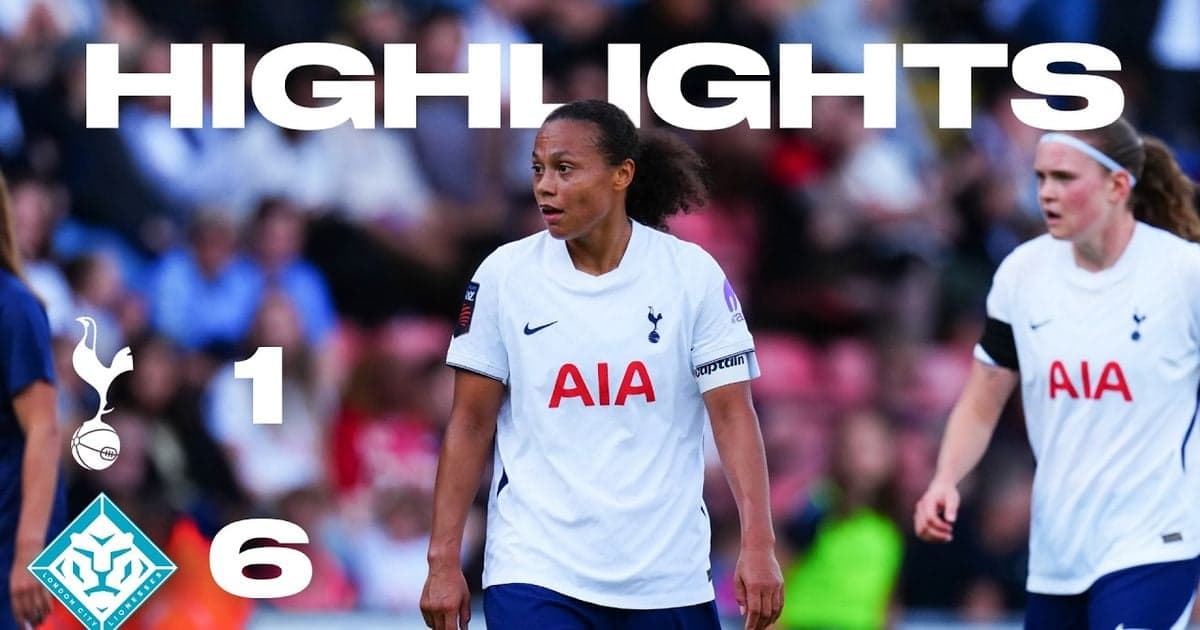 Manchester City Lead WSL with Perfect Start as London City Lionesses Thrash Spurs