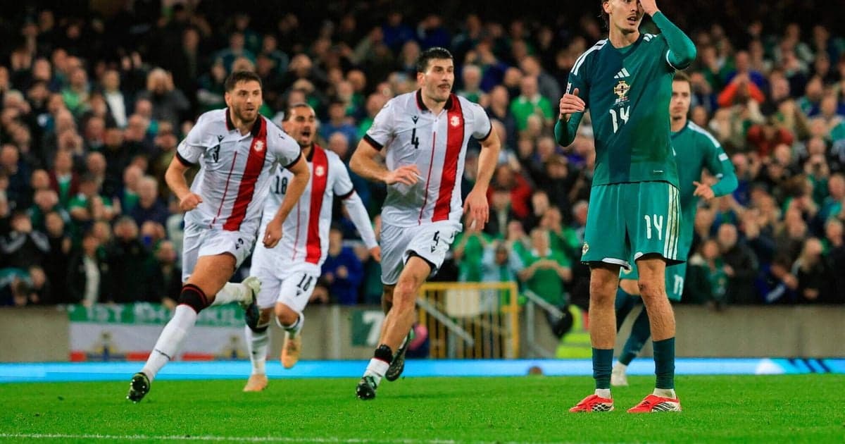 Northern Ireland held to goalless draw by Georgia after late penalty save