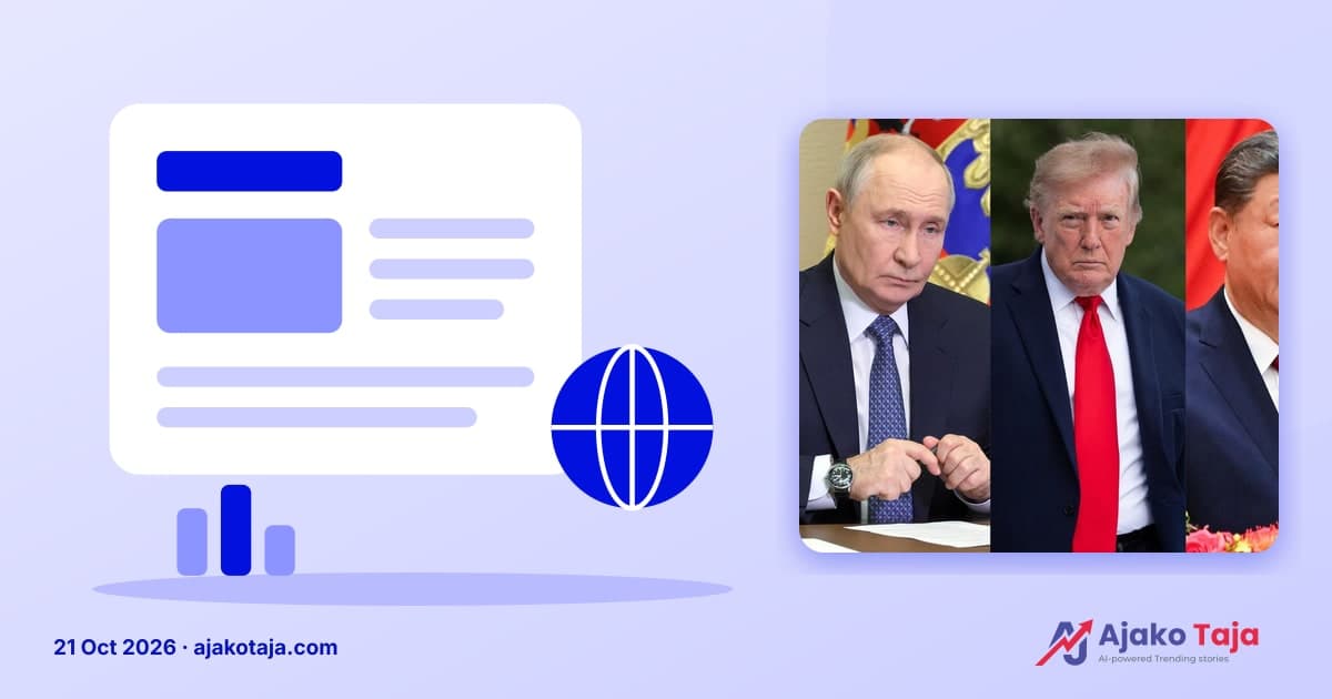 Putin Proposes Ukraine Summit With Trump and Xi in China