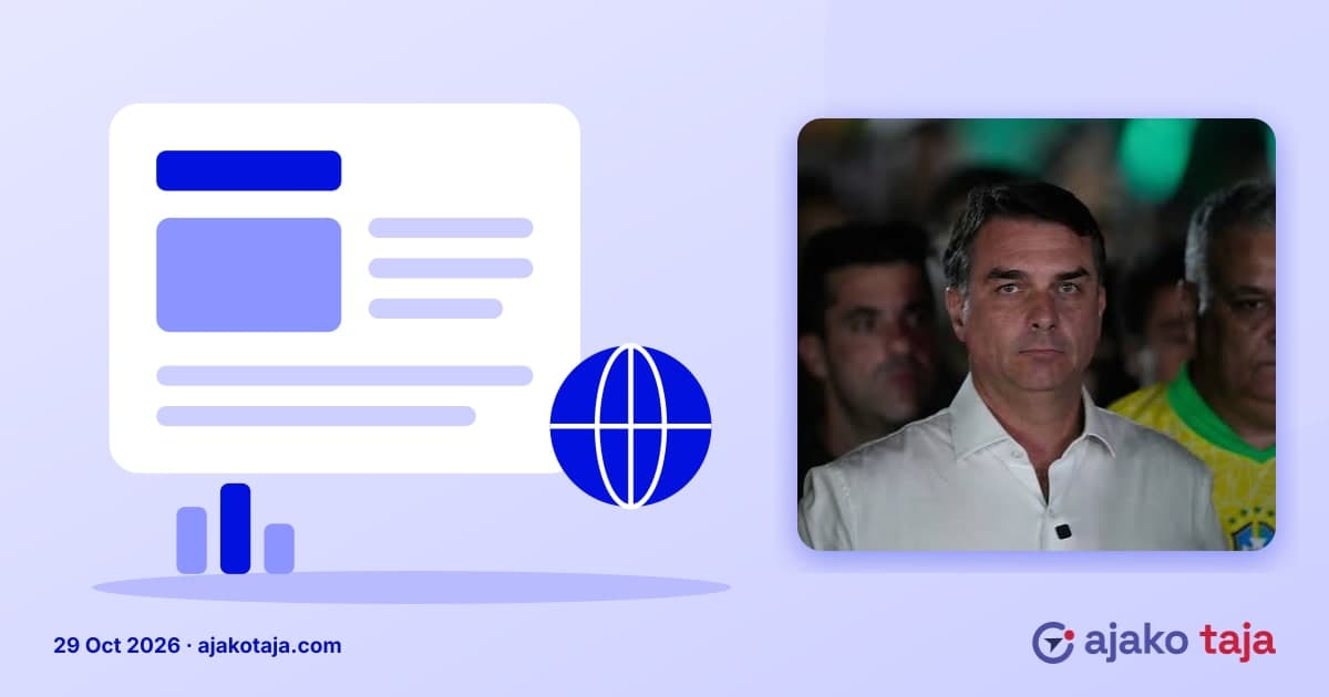 US to grant visas to Senator Flavio Bolsonaro and family following election loss