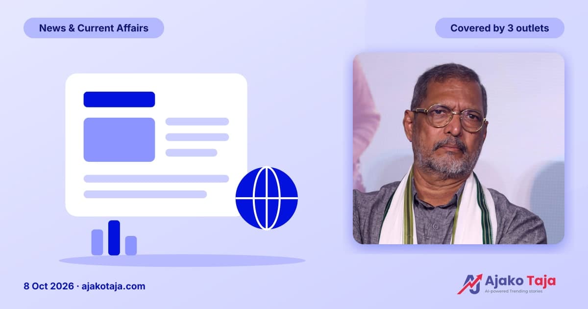 Veteran Indian actor Nana Patekar dies at 75 in Goa
